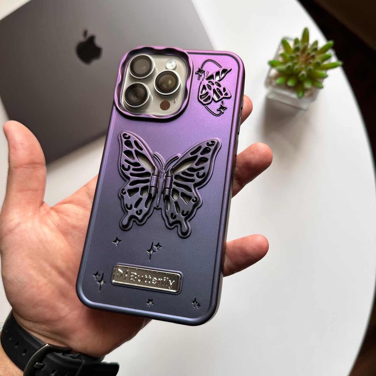 Acrylic Fashion Butterfly Stand Case (Code BES89)