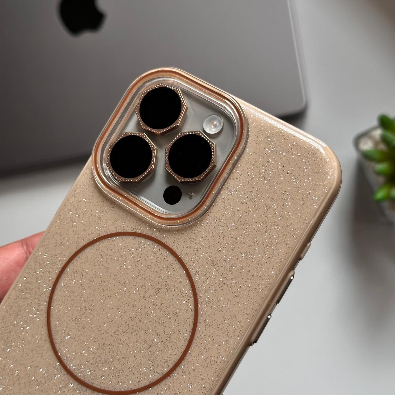 Glossy Glitter MagSafe Case (Code GSG73)