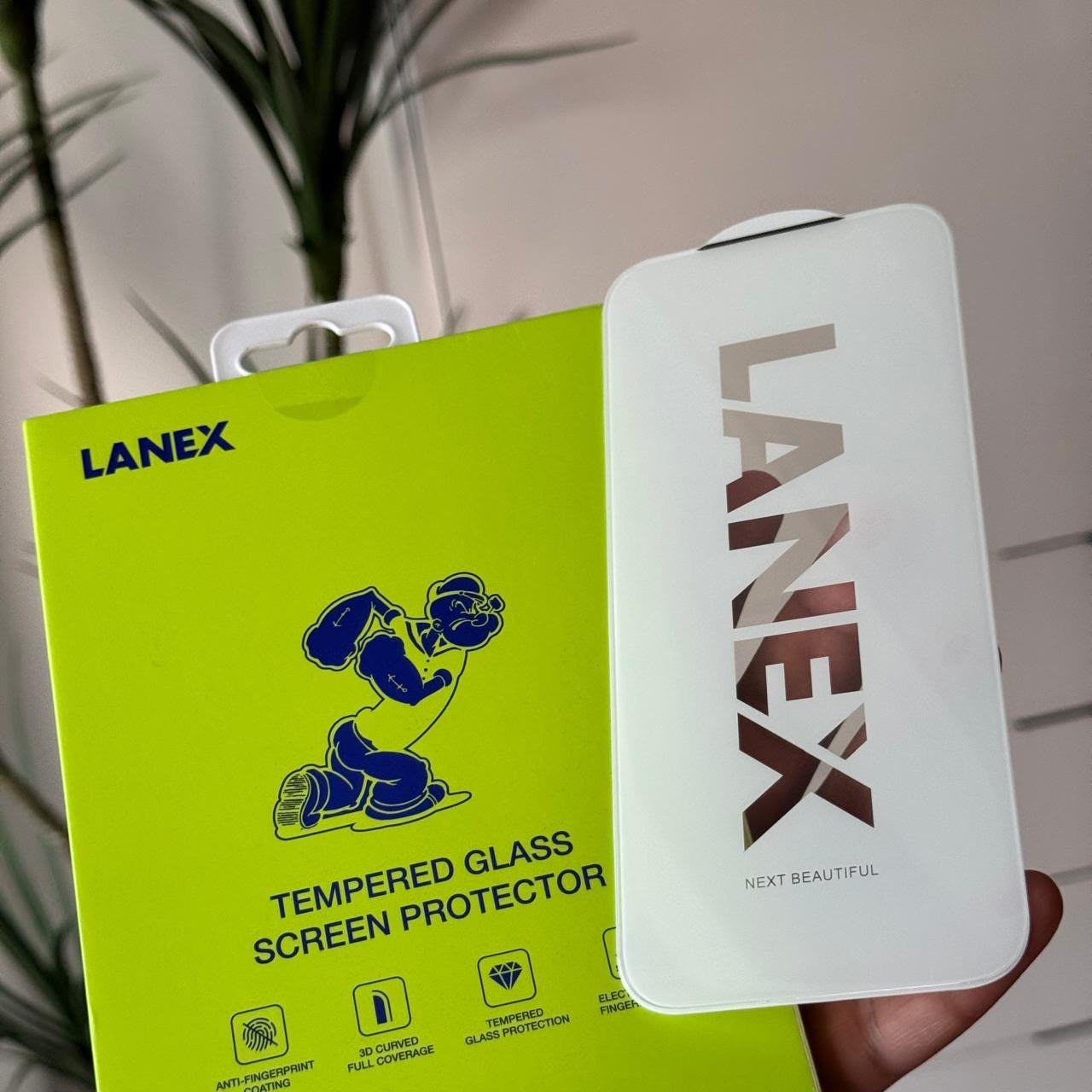 LANEX Glass Borderless Screen Protector(Code LNX40)