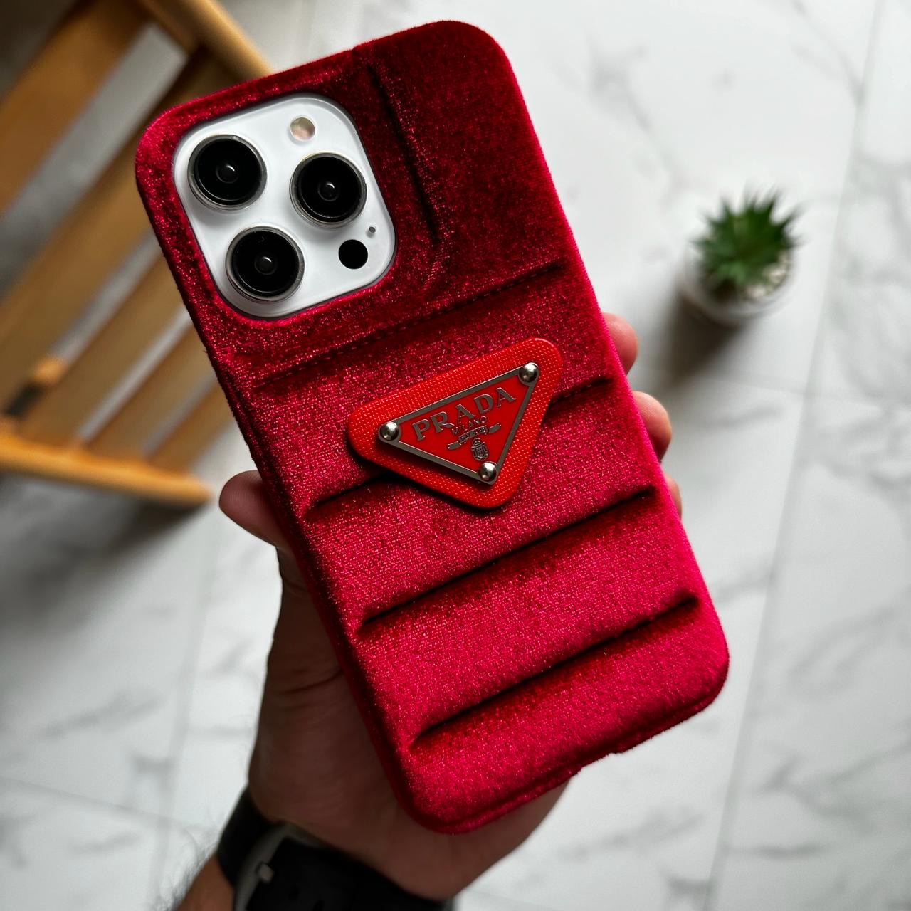 Prada Fluffy Canvas Case (Code PRD27)