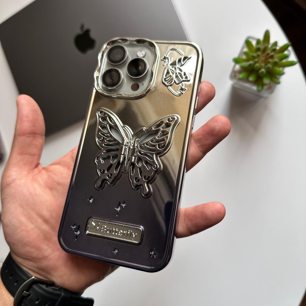 Acrylic Fashion Butterfly Stand Case (Code BES89)