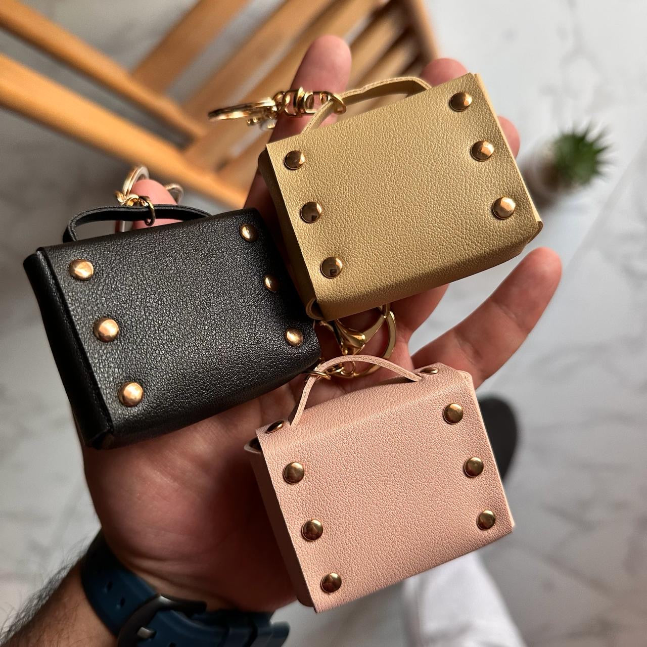 AirPod Fashion Diamond Leather Case (Code AFD56)