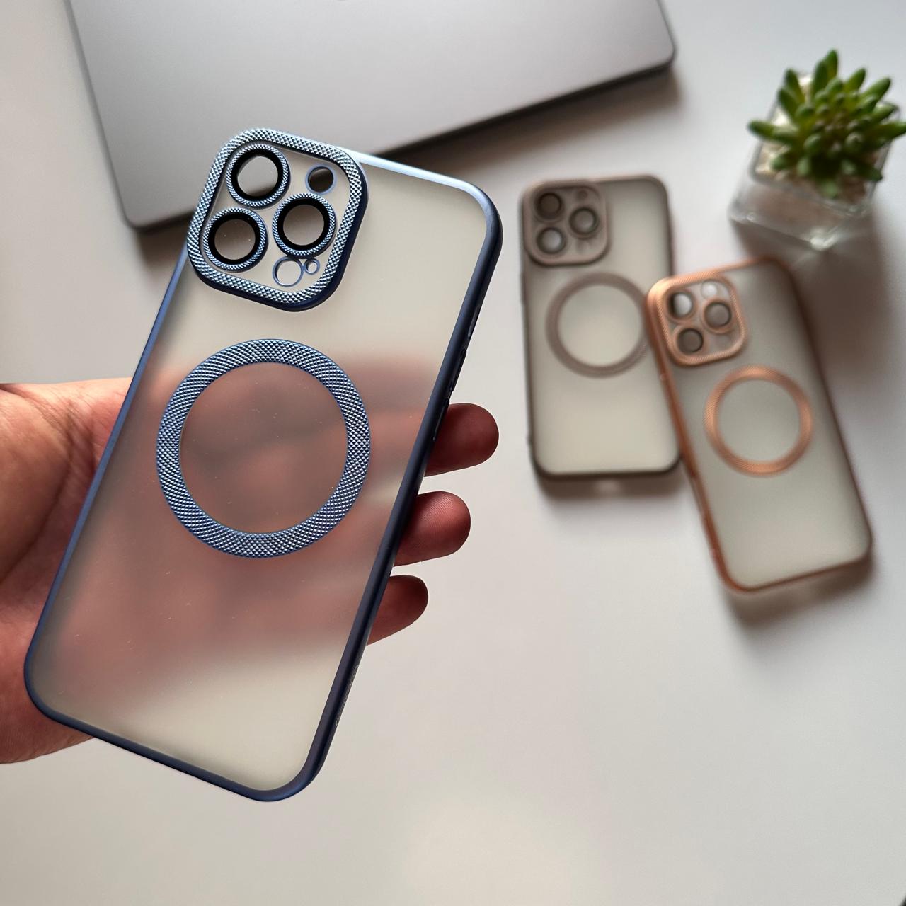 Pure MagSafe with Ring Lens Protector Case (Code NMC50)