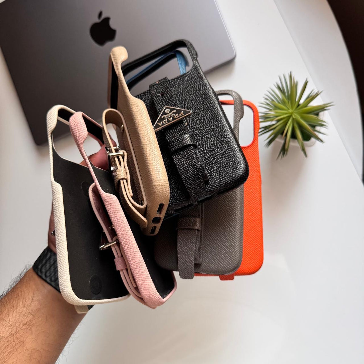 Prada Leather Holder Case (Code PRD94)