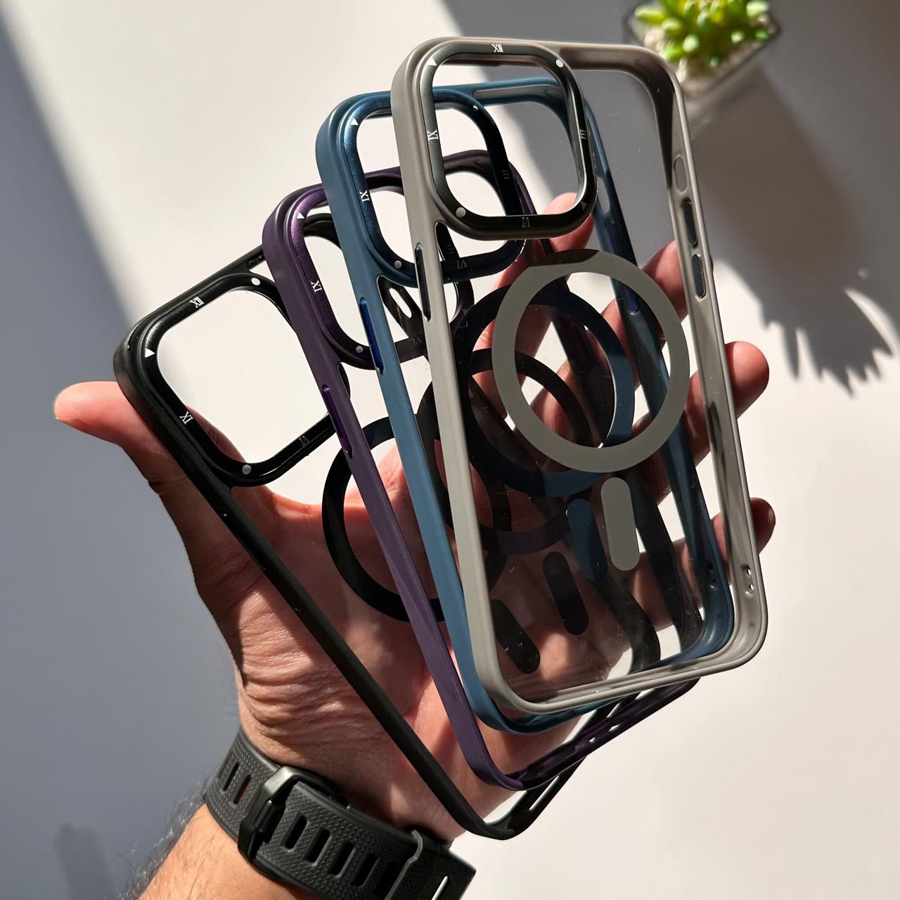 DDU MagSafe Transparent Colored Frame Case (Code MMP45)