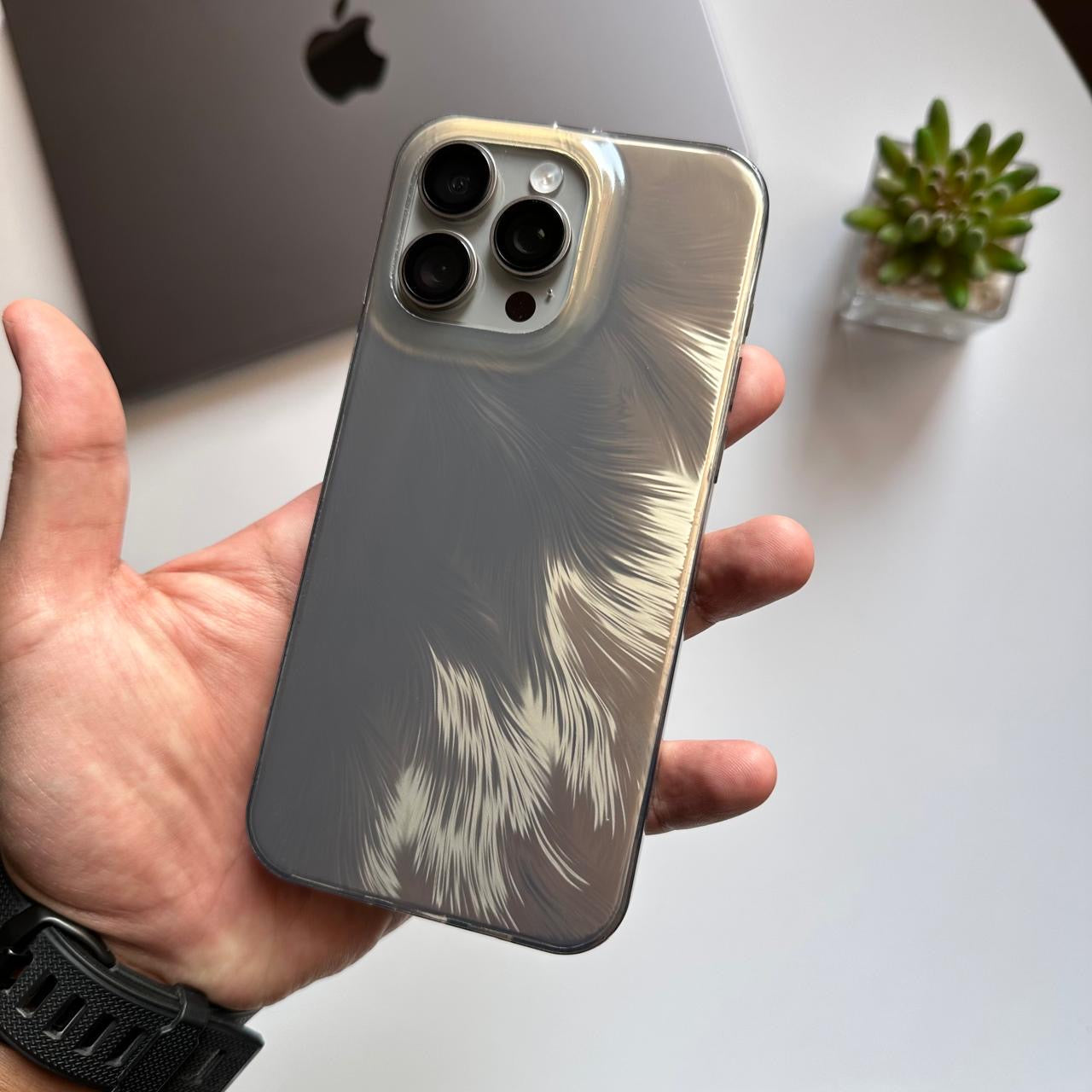 Feather Reflection Acrylic Case(Code TRF85)