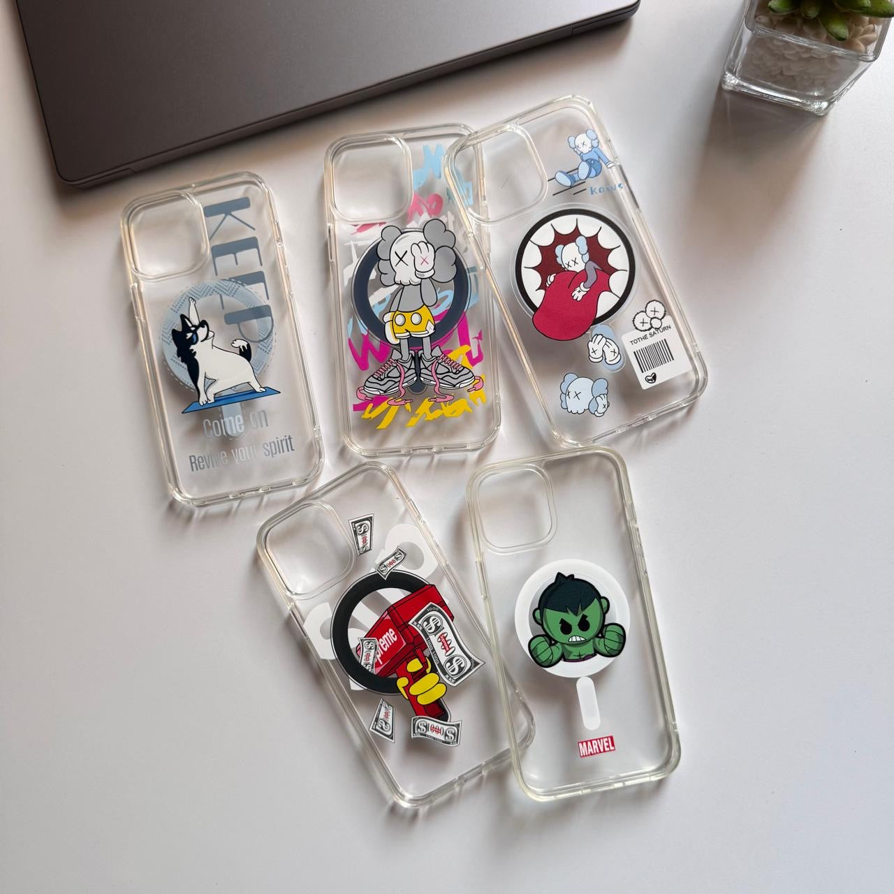DFANS MagSafe Clear Custom Case (Code DMS36)