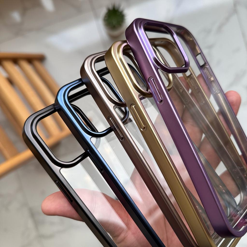 Titanium Matte Frame Case (Code TMF27)