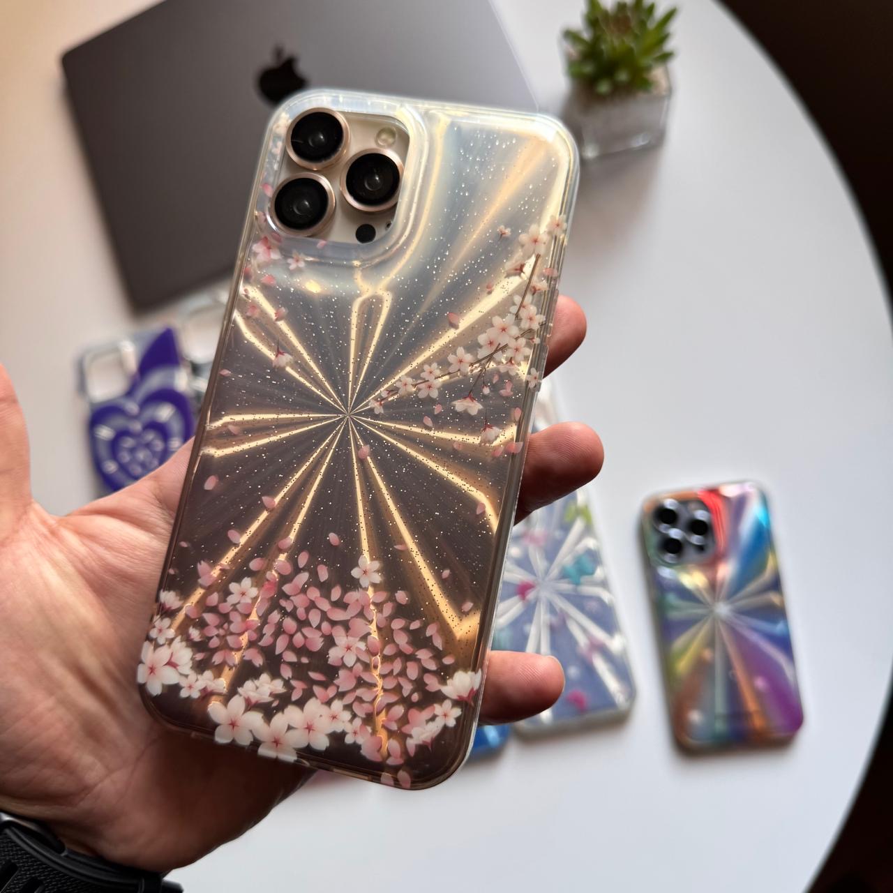 Rainbow Hearts Stars & Flowers Case(Code STAR50)