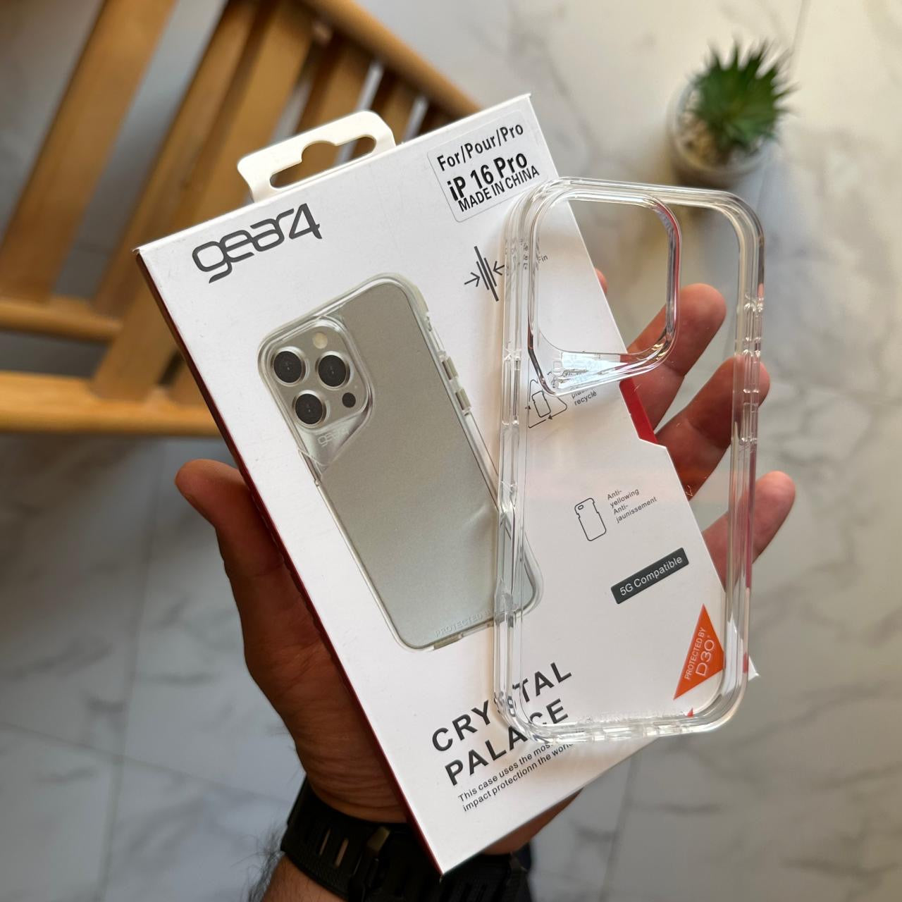 Gear4 Sheer Force Transparent Case (Code GEF45)