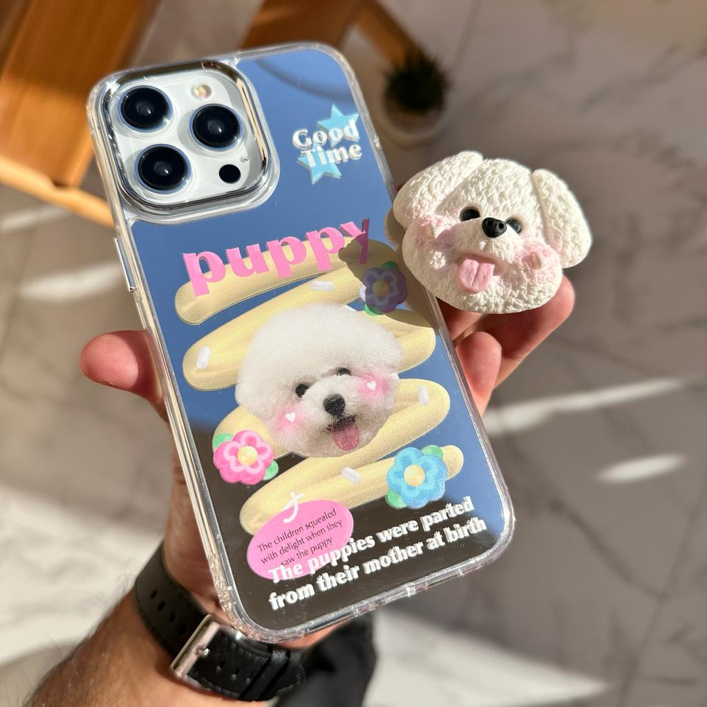 Mirror Dog Pop-Socket Case (Code SHN11)