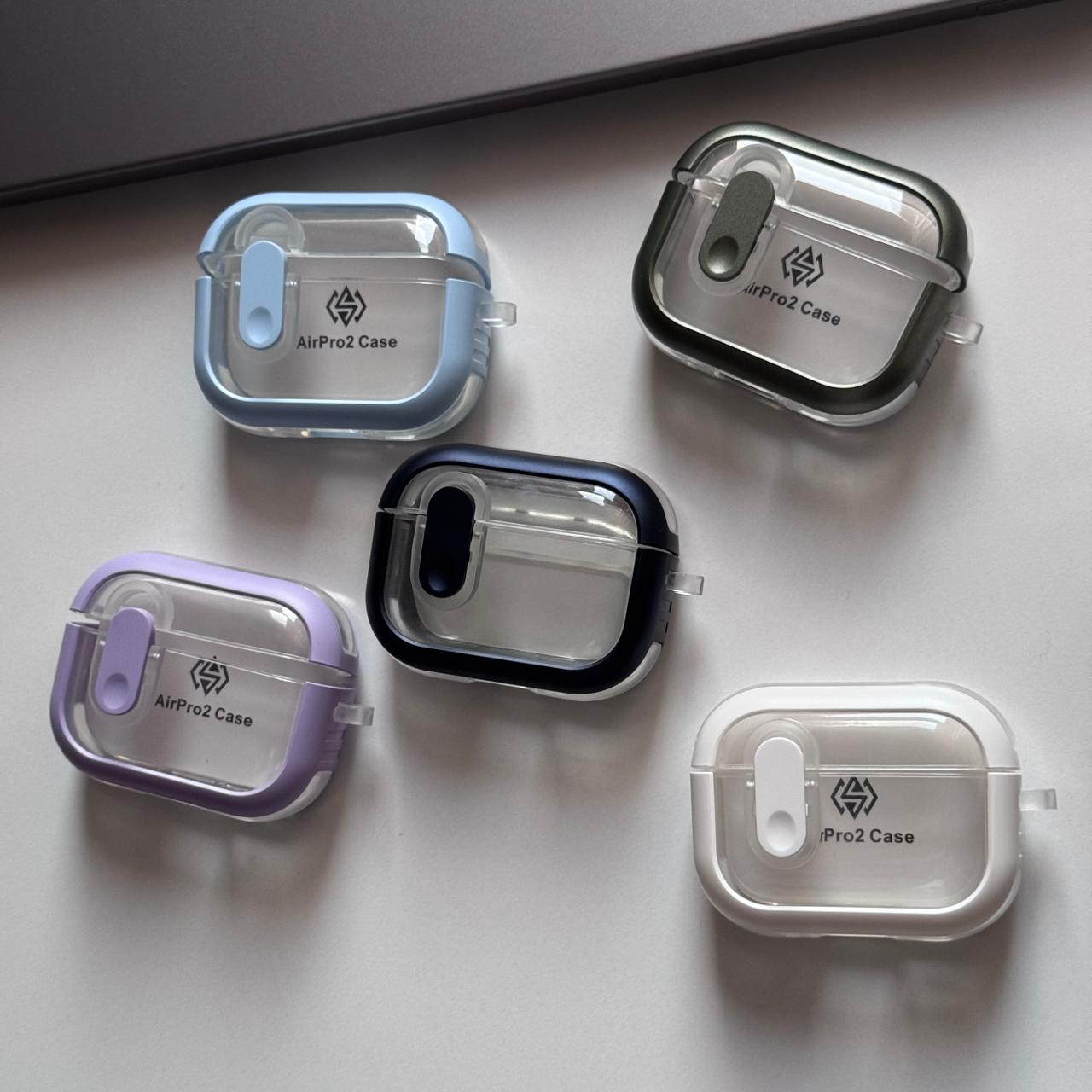 StopTime Coloured Frame AirPod Lock Design Case (Code ASL75)