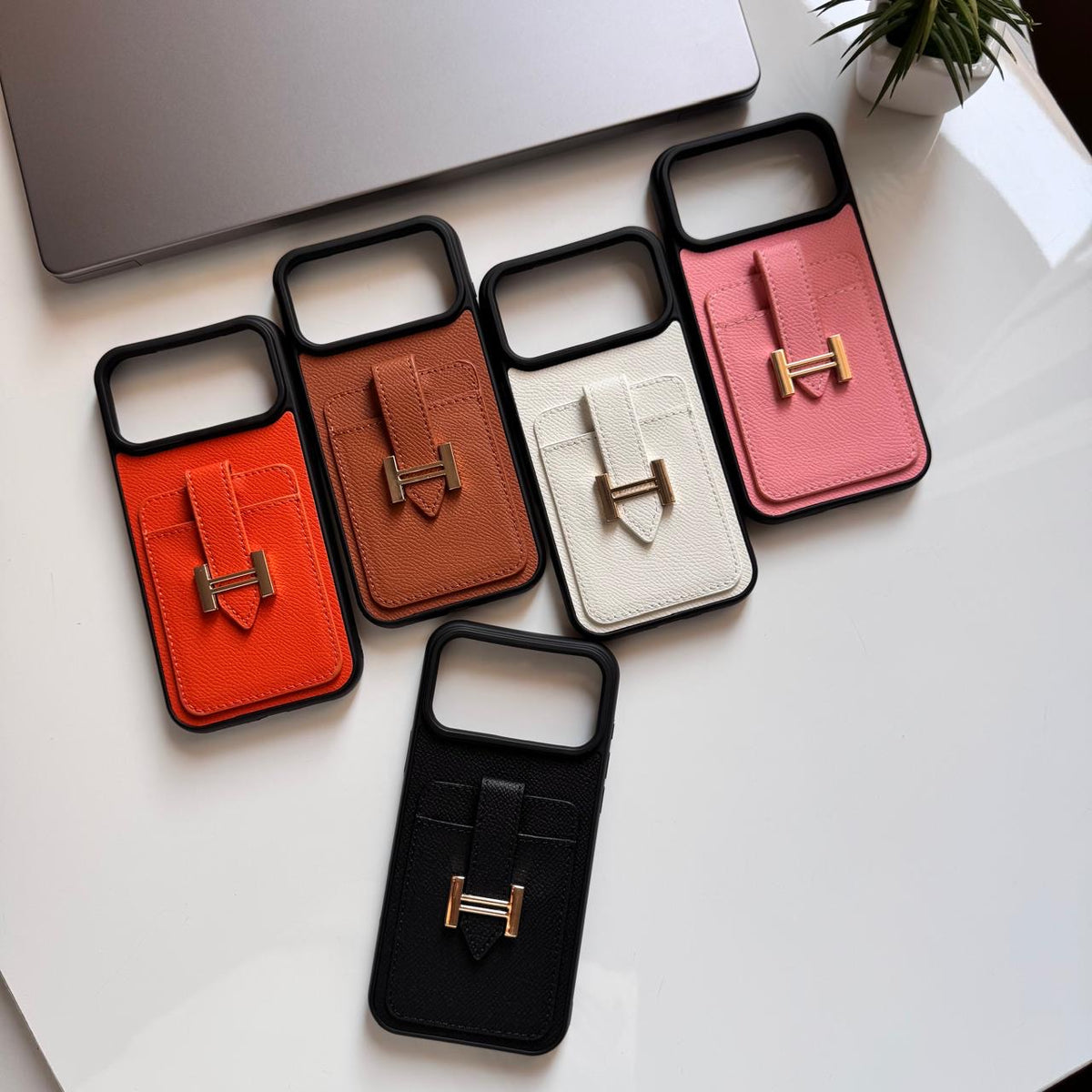 Luxury Brand Leather Wallet Case