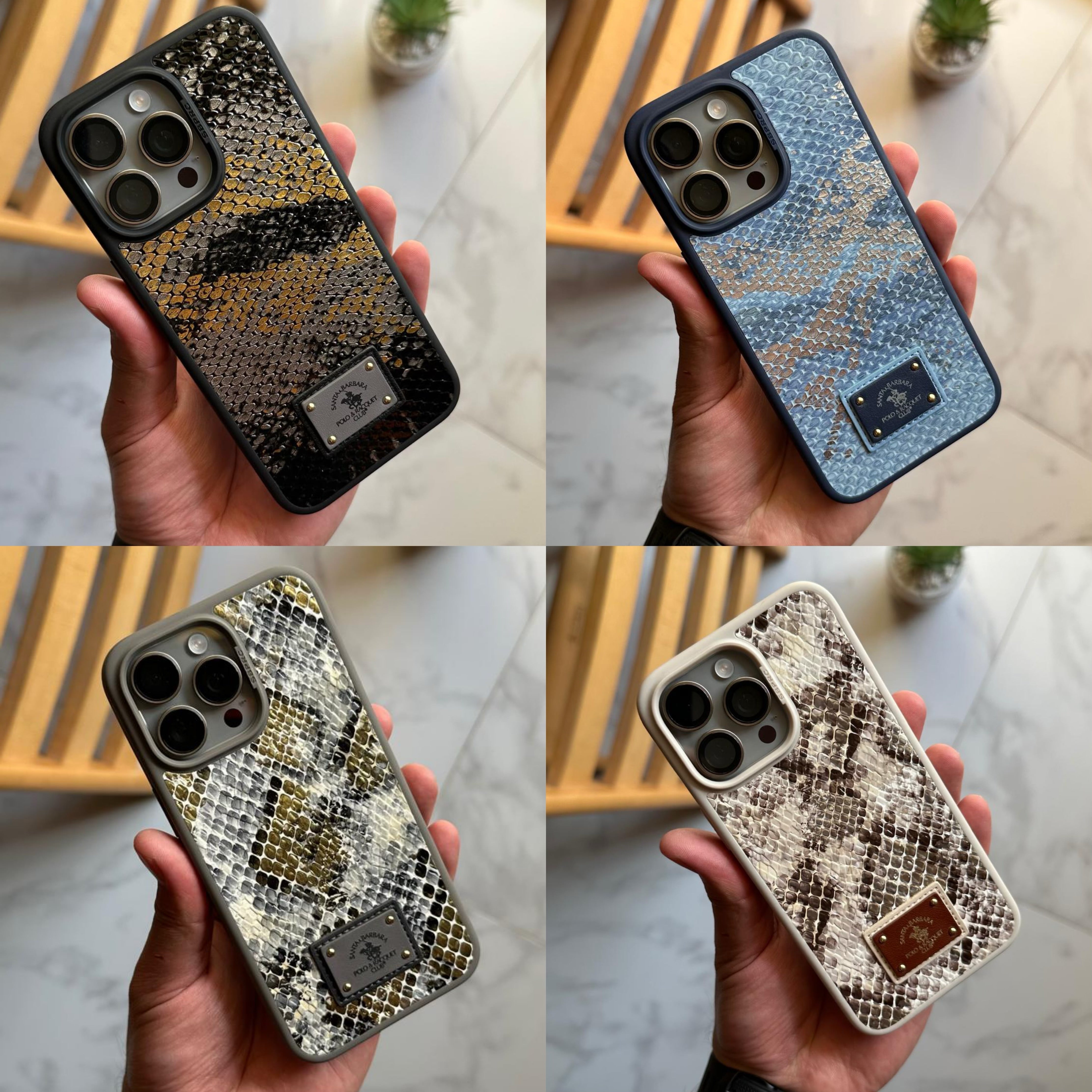 POLO Original Snake Skin Leather Case (Code POL65)