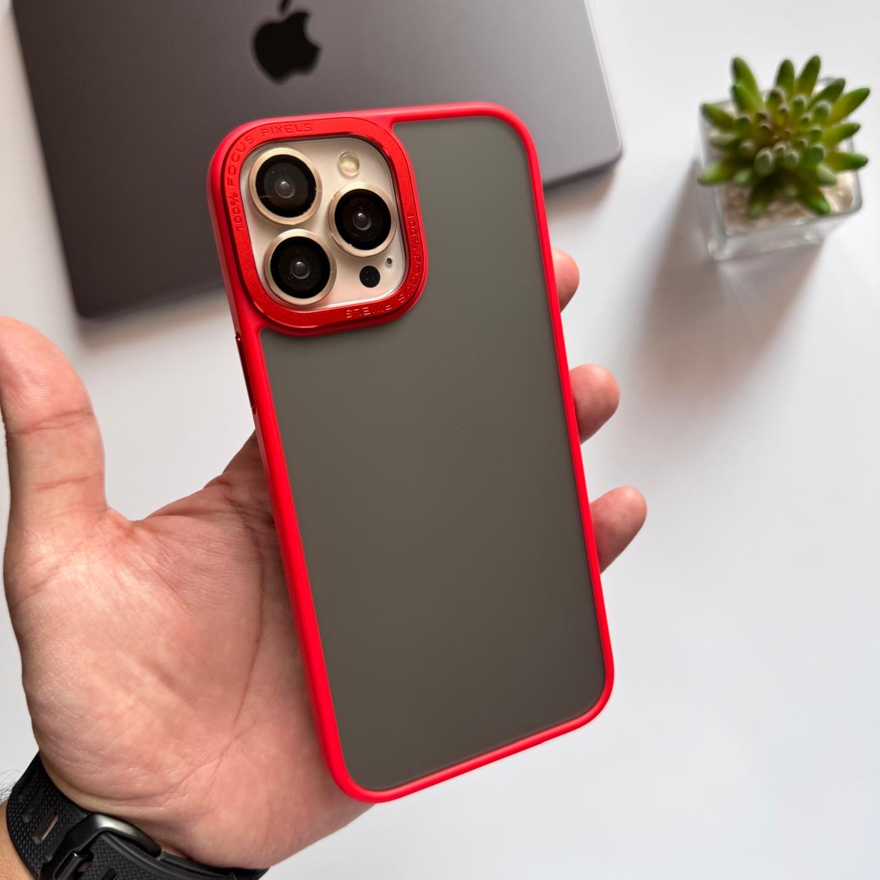Luxury Pure with Metal Camera Case (Code LP11)