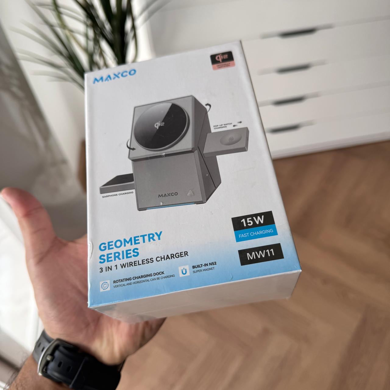 MAXCO Geometry Series Wireless Charger (Code MW11 )