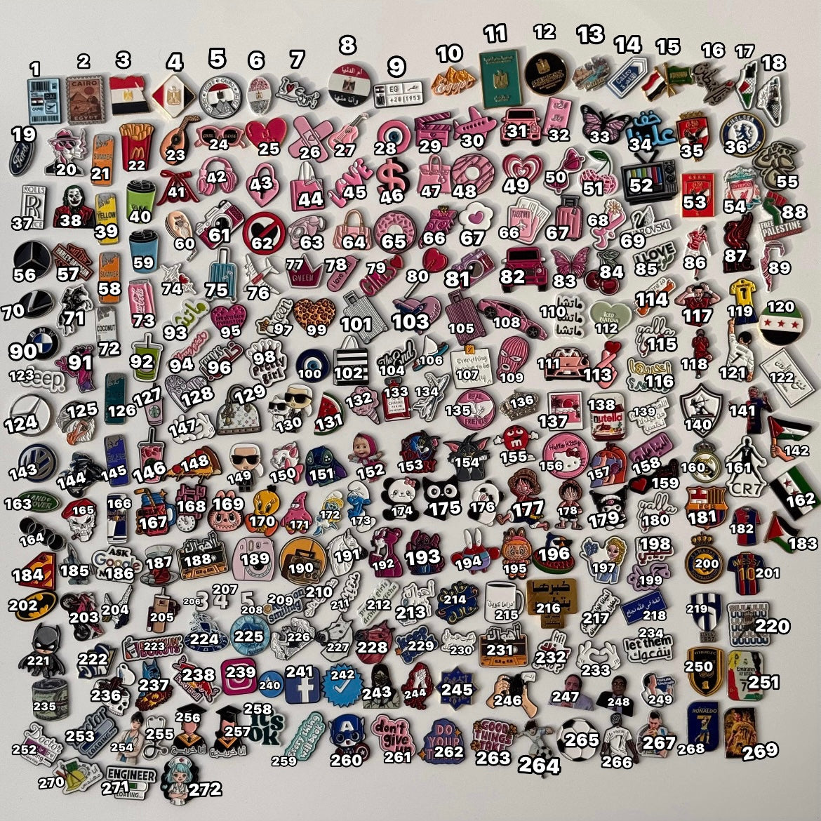 Metal Stickers (Code MTP90)