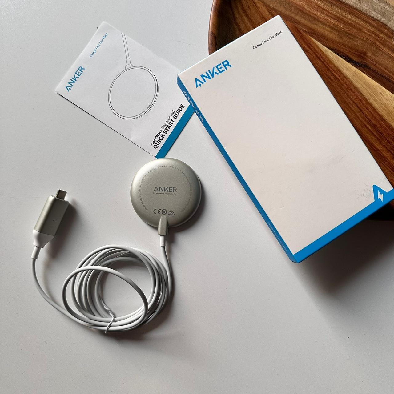 Anker Original PowerWave Magnetic MagSafe Charger
(Code A25606Y2)