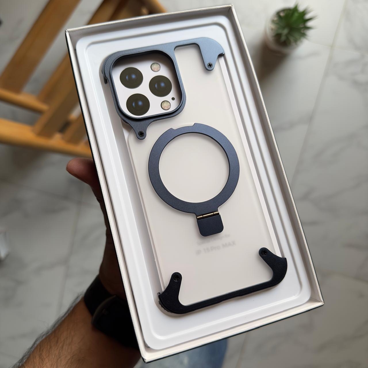 Frameless Metal Acrylic MagSafe Case (Code MPM41)