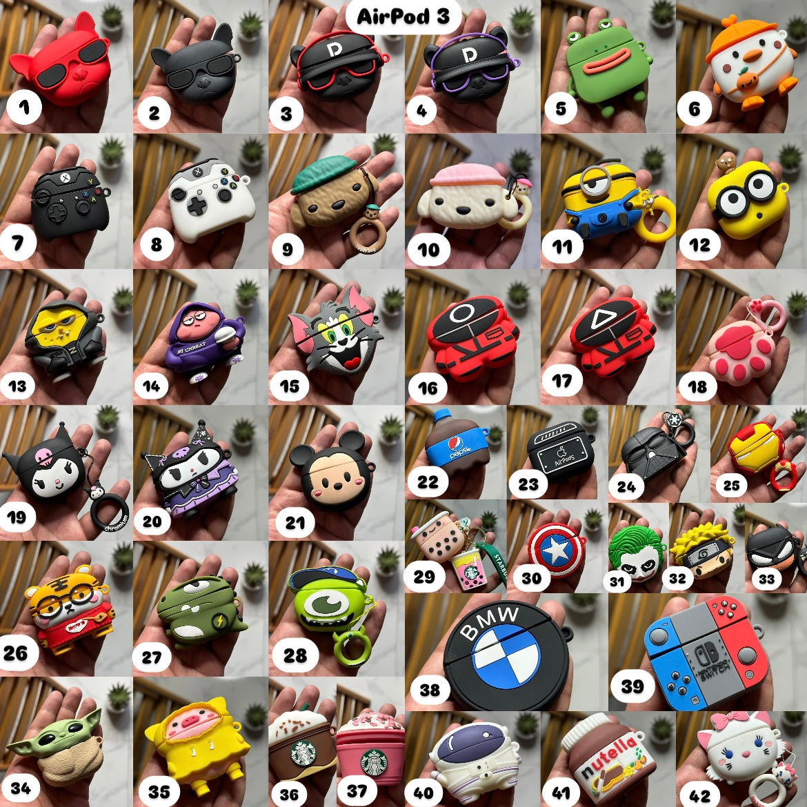 3D Disney AirPod 3 Case (Code DD3)