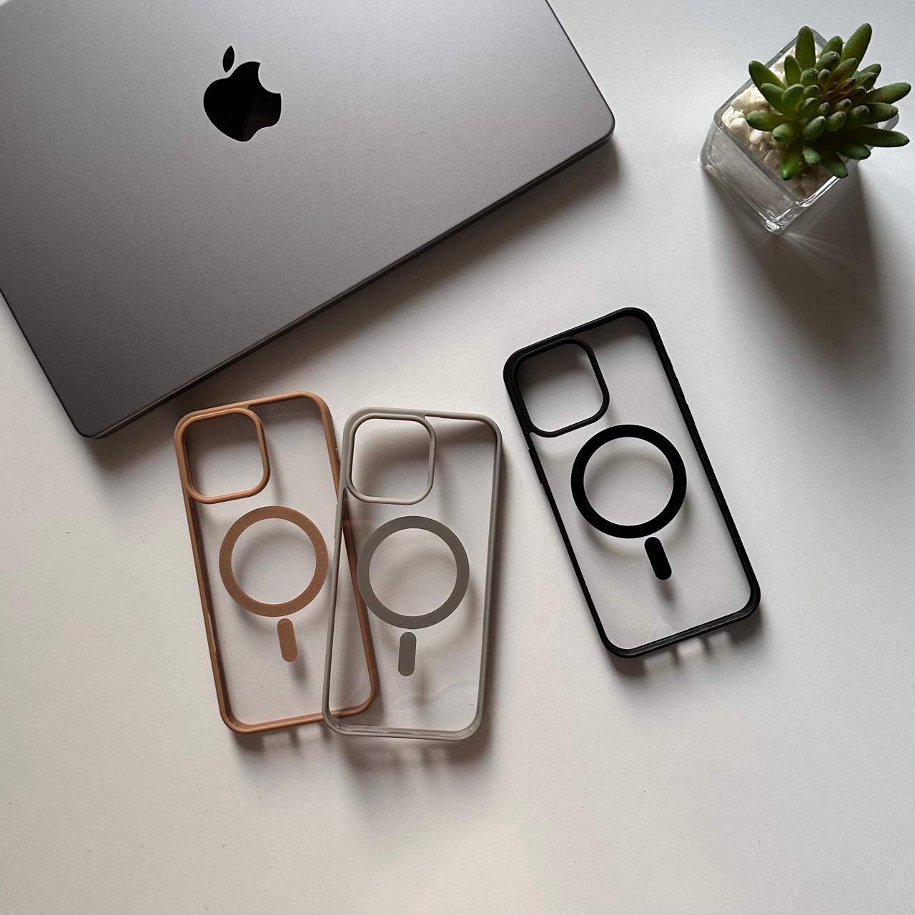 Berlia Basic Slim-Fit MagSafe Frame Case (Code BRL74)