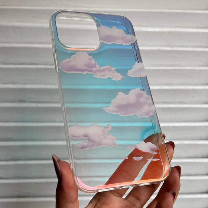 Heliogram Acrylic Clouds Clear Case (Code HC45)