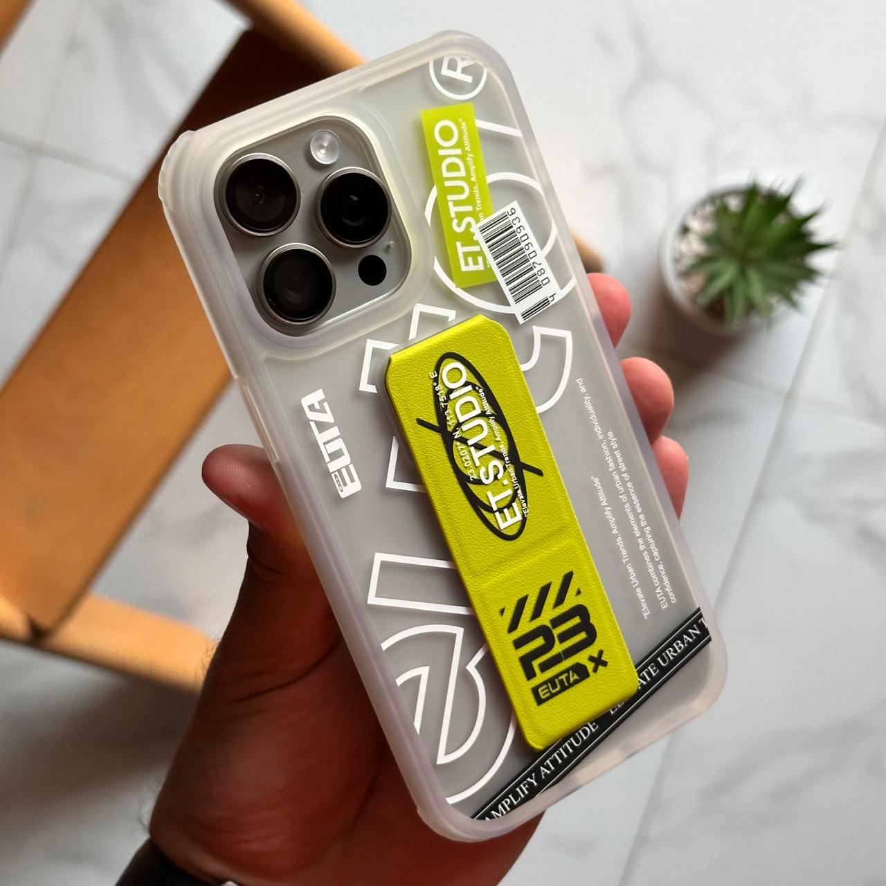 EUTA Pure Matte with Hand Holder & Stand Case (Code EUT69)