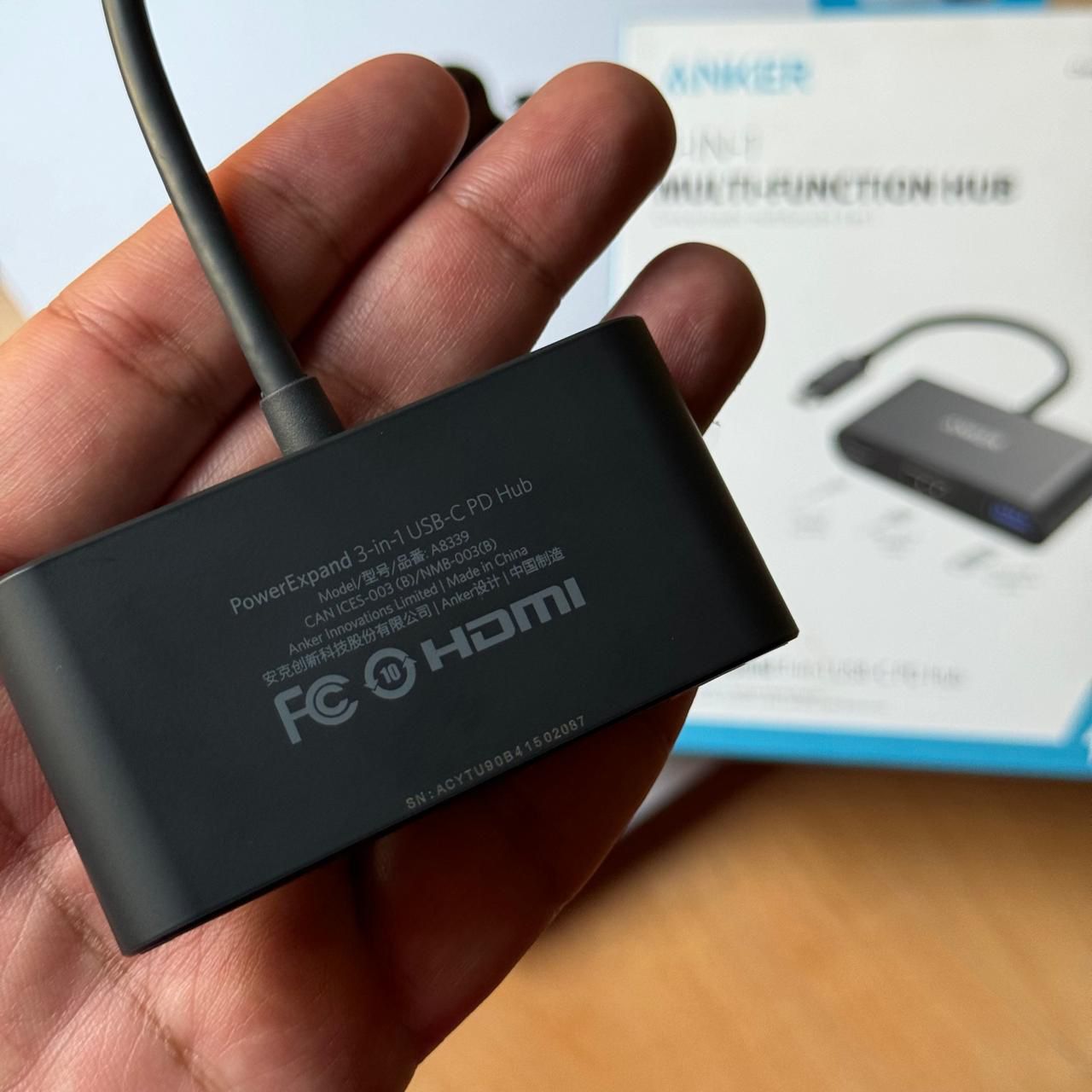 ANKER 3IN1 Multi Function Hub (Code A8339)