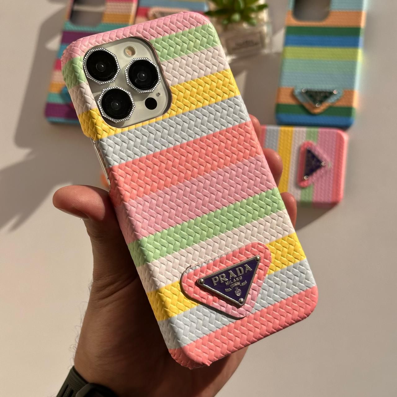 Prada Colorful Leather Case (Code PRD61)