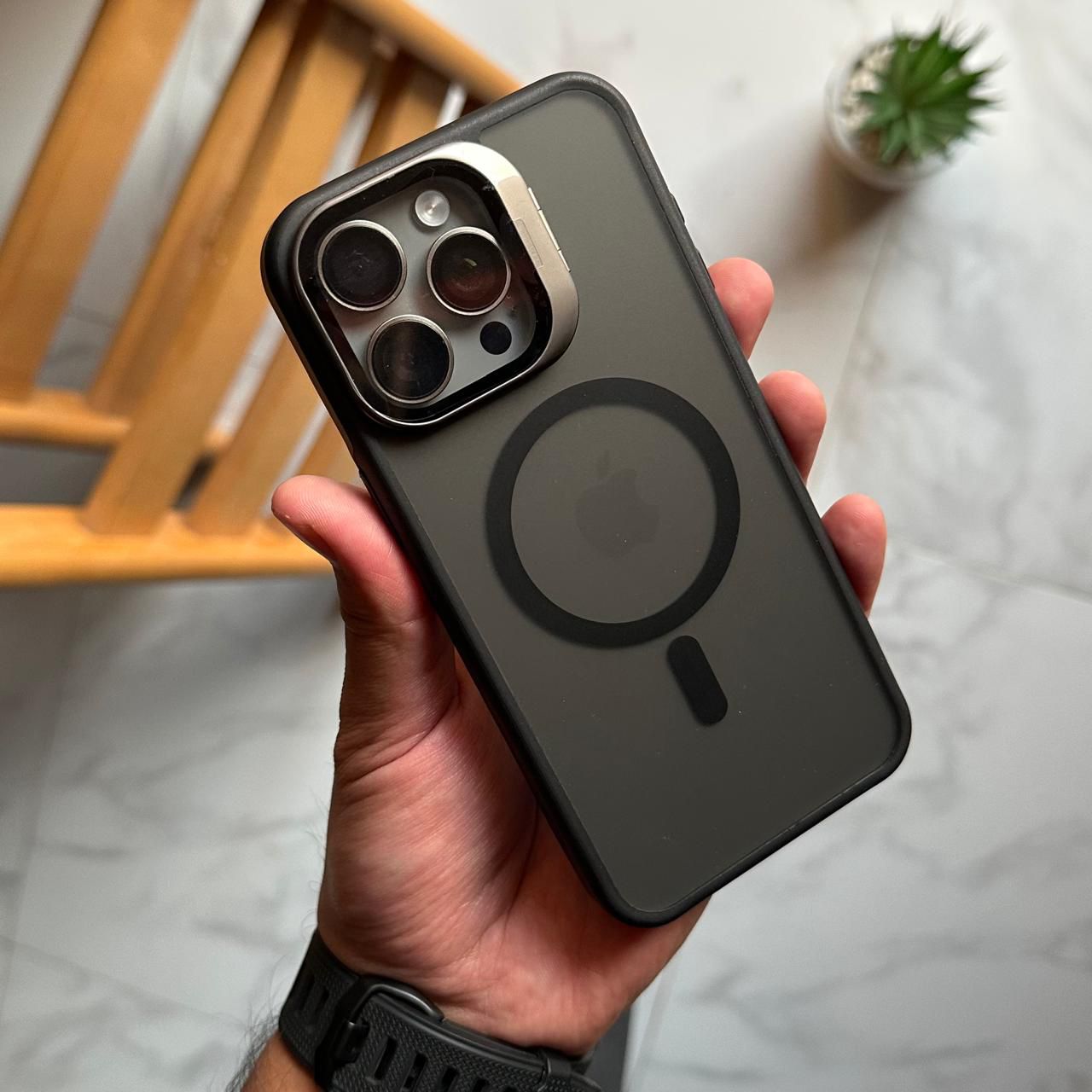 Matte Pure Camera Door MagSafe Acrylic Case (Code HGD65)