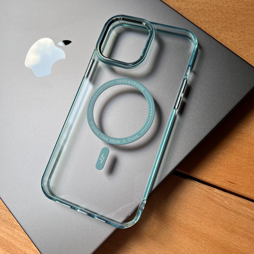 Clear Colored MagSafe Silicone Case (Code CMS87)