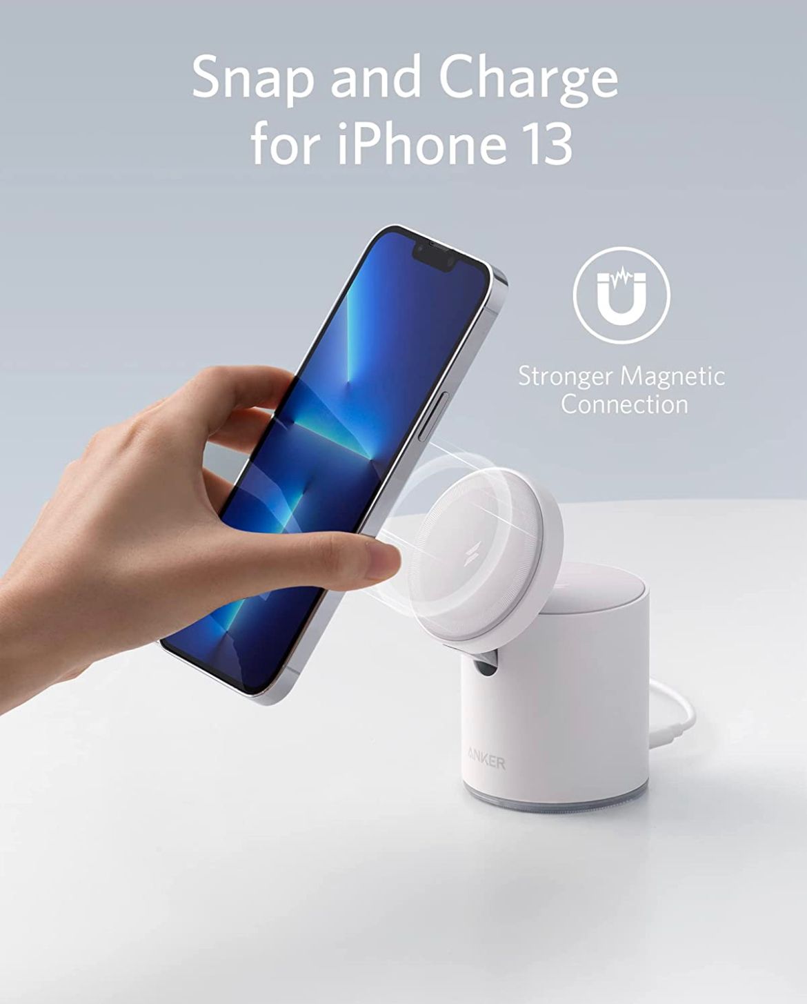 Anker Magnetic Wireless Charger (Code ANK90)