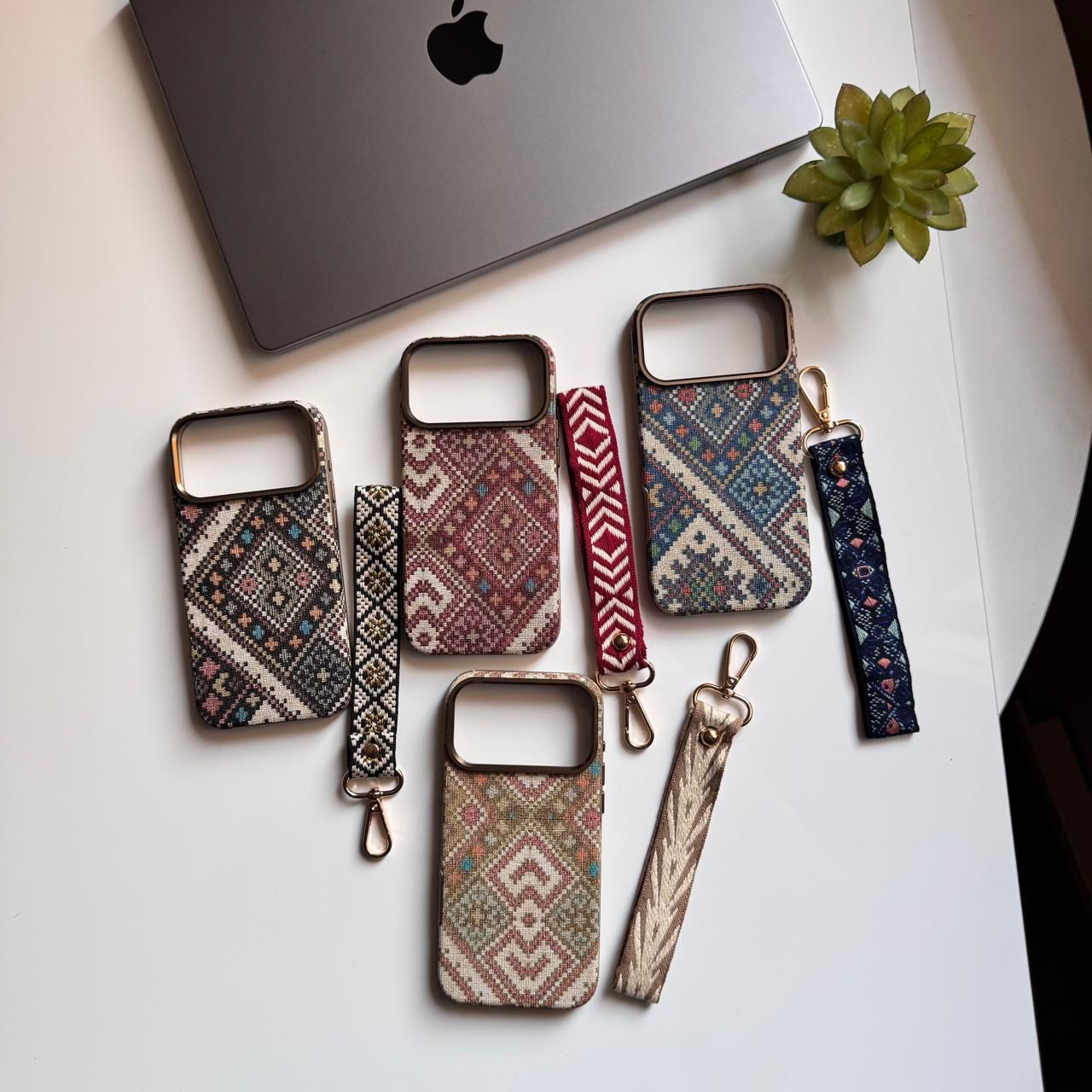Trendy Ornamental designs with Charms Case(Code ORD74)