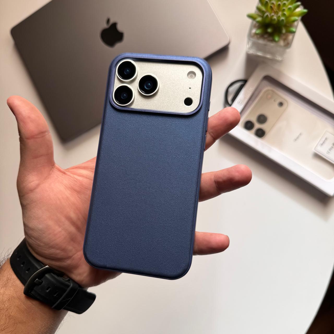Shefange Leather MagSafe Case(Code SFG59)