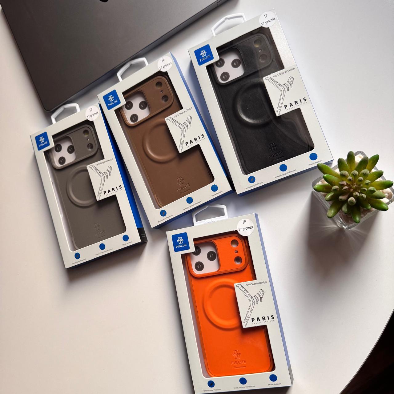Piblue Leather MagSafe Case(Code BLU83)