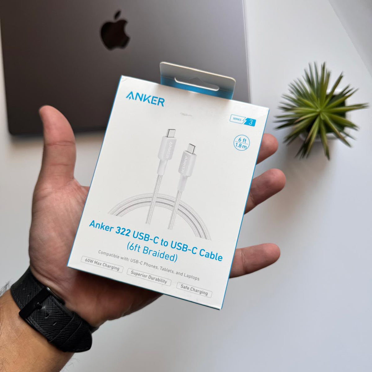 Anker 322 Type-C to Type-C Cable(Code A81F6P21)
