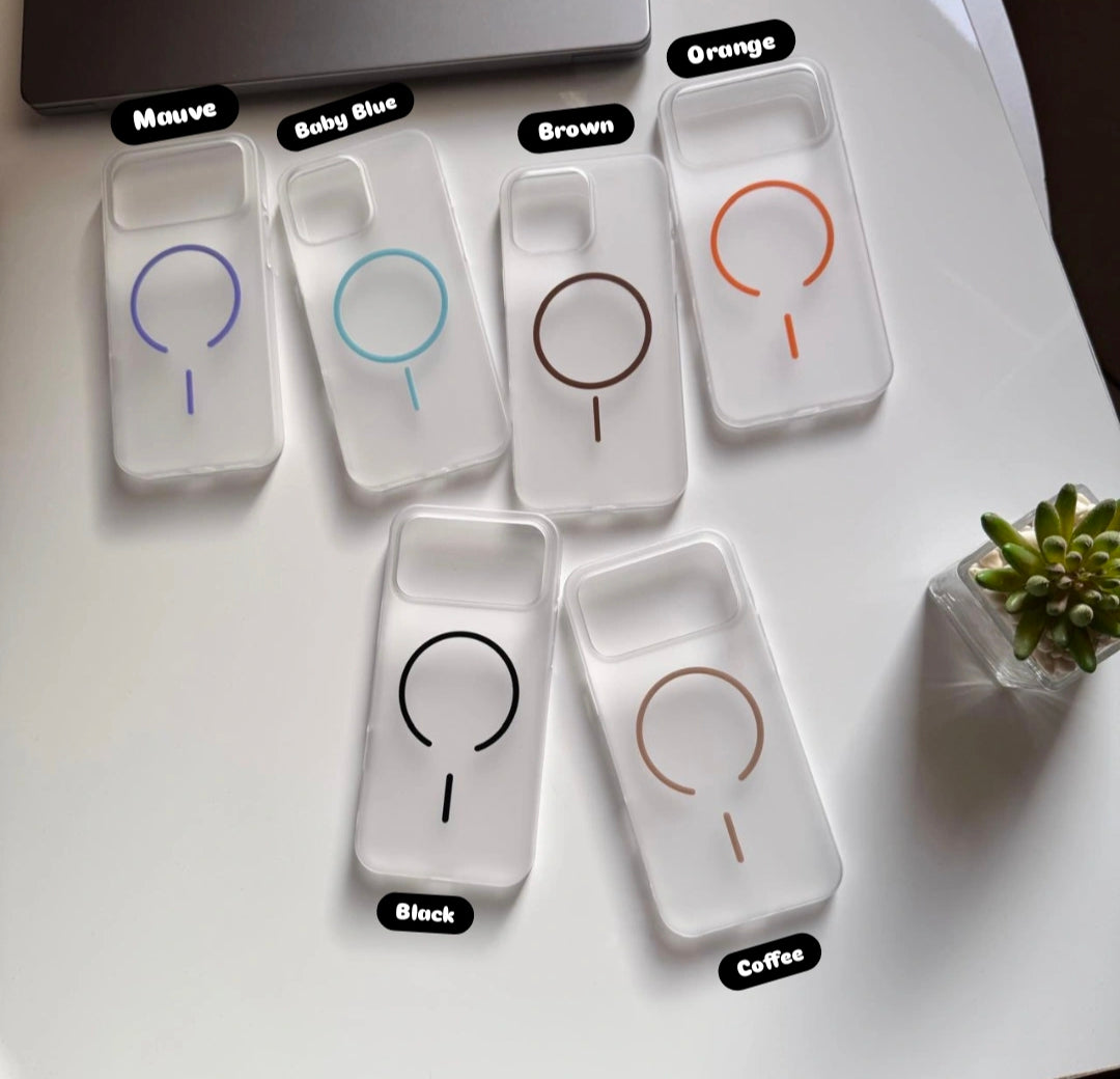 Pure Matte Hard Slim-fit Colored MagSafe Case(Code HCM83)