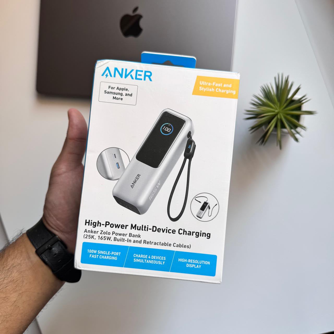 ANKER Zolo Power Bank High-Power Multi Device Charging(Code A1695P41)