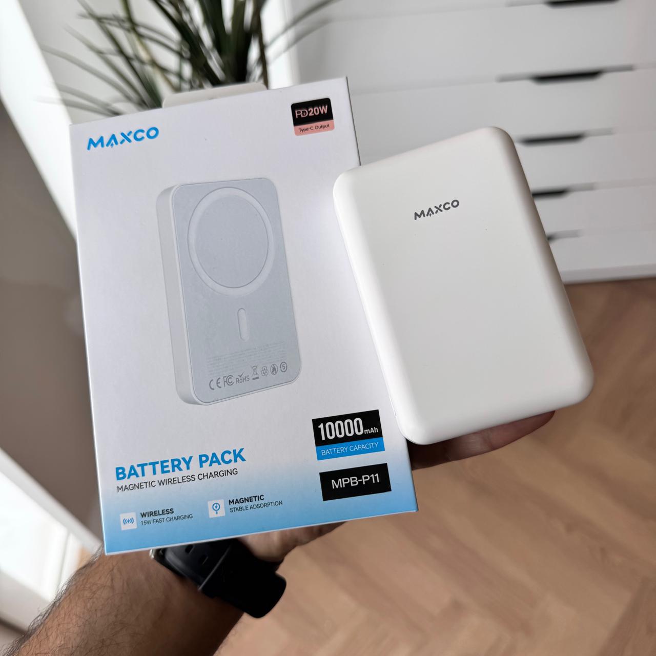 Maxco Battery Pack Magnetic wireless Charging(Code MPB-P11)
