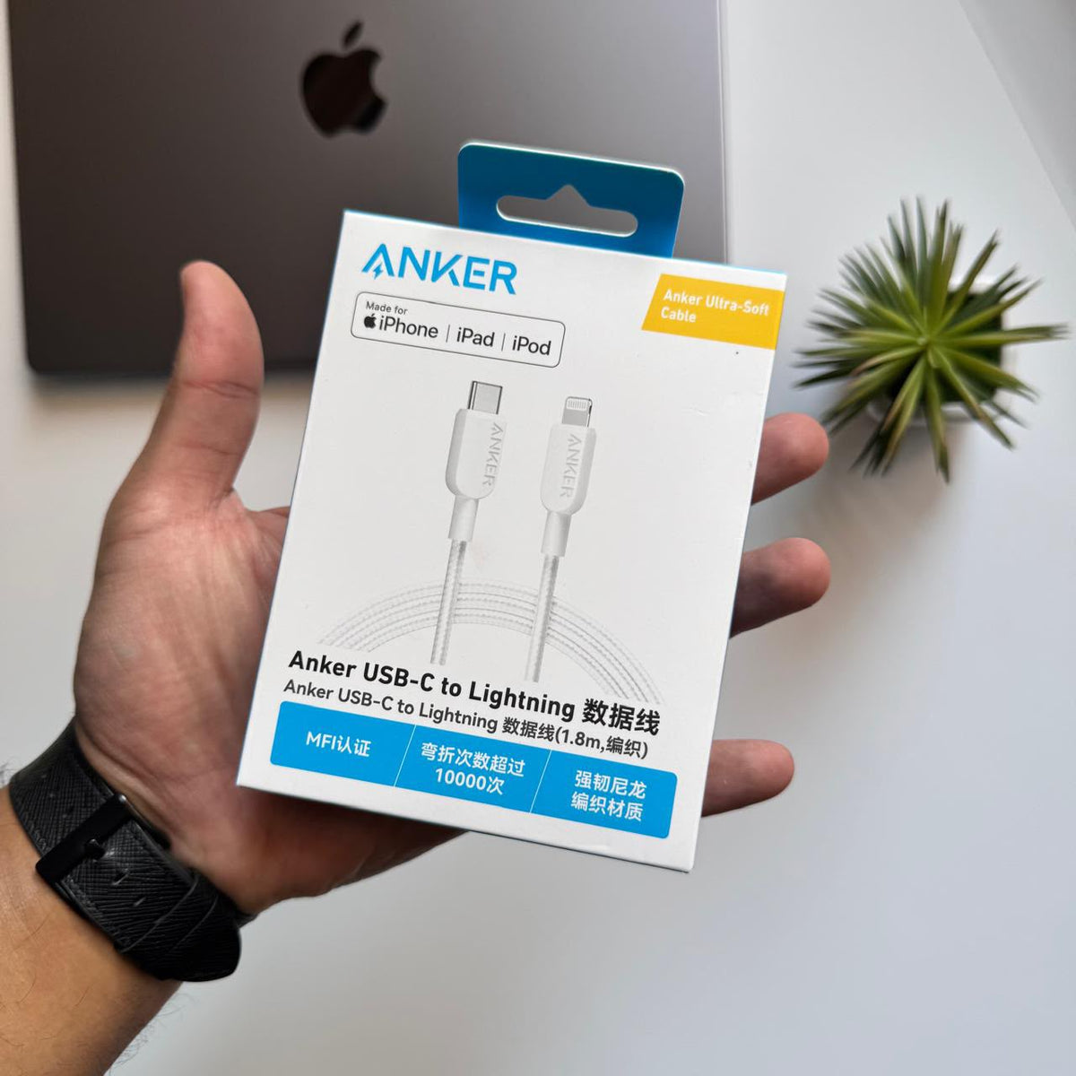 ANKER Type-C to Lightning Cable(Code A81A6P21)