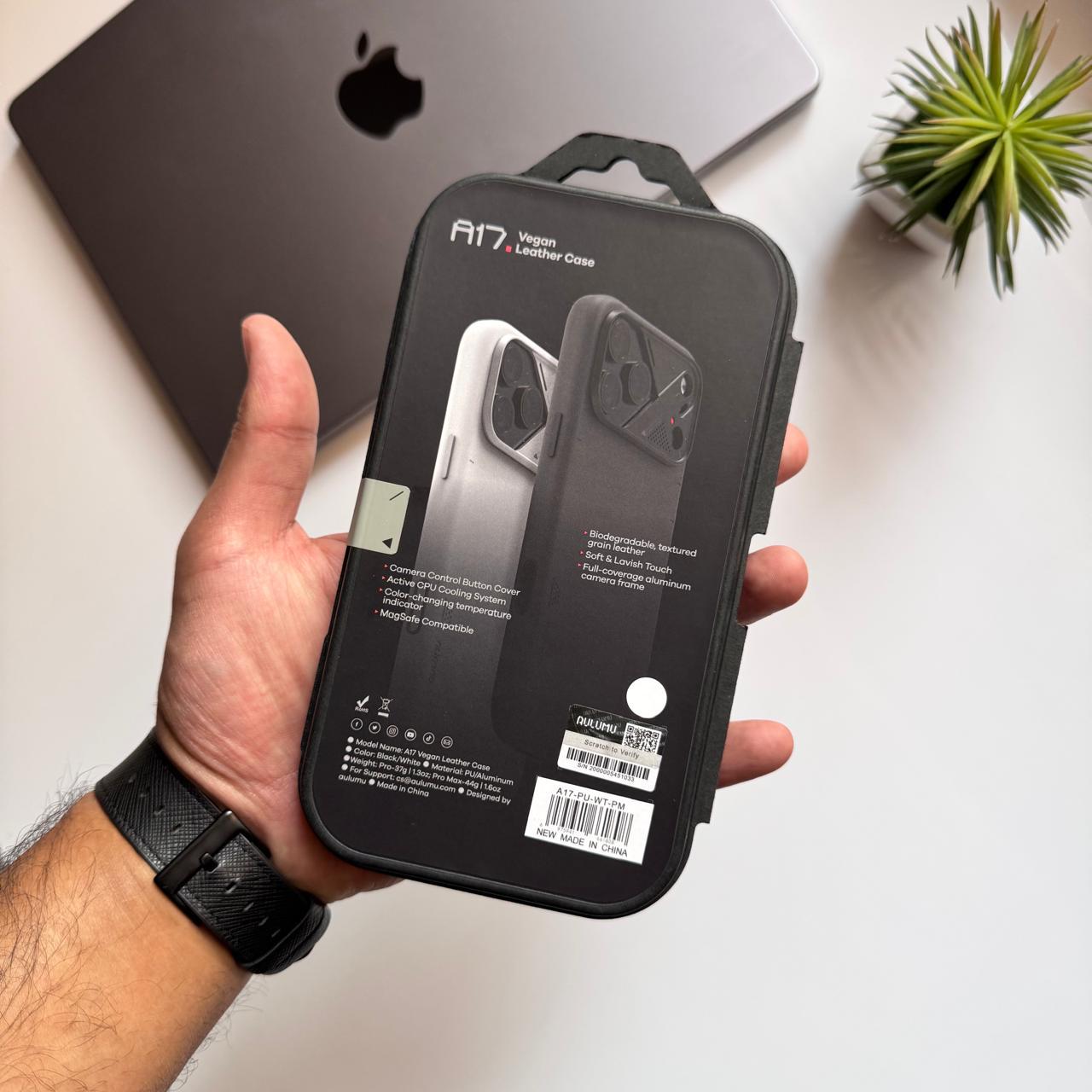 A17 Vegan Leather Case(Code PUA17)