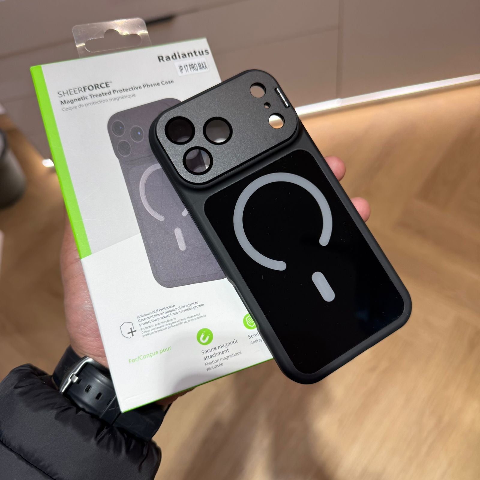 Radiantus Sheerforce Magnetic Treated Protective Case(Code RDS63)