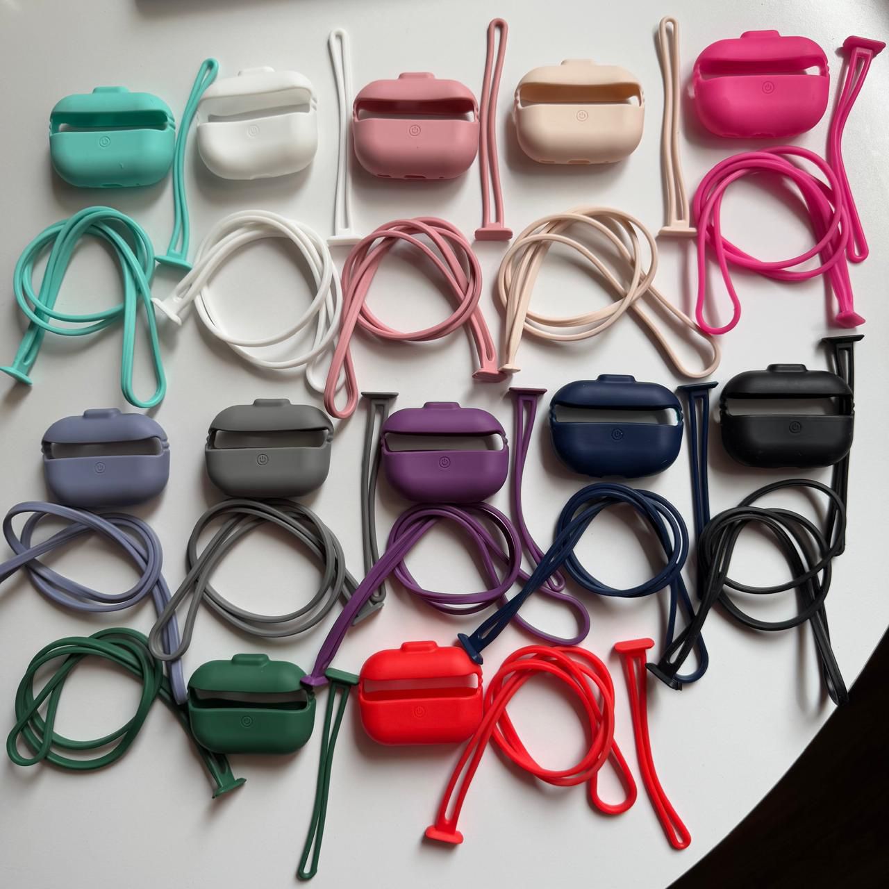 Silicone AirPod with Rope Case(Code ARP92