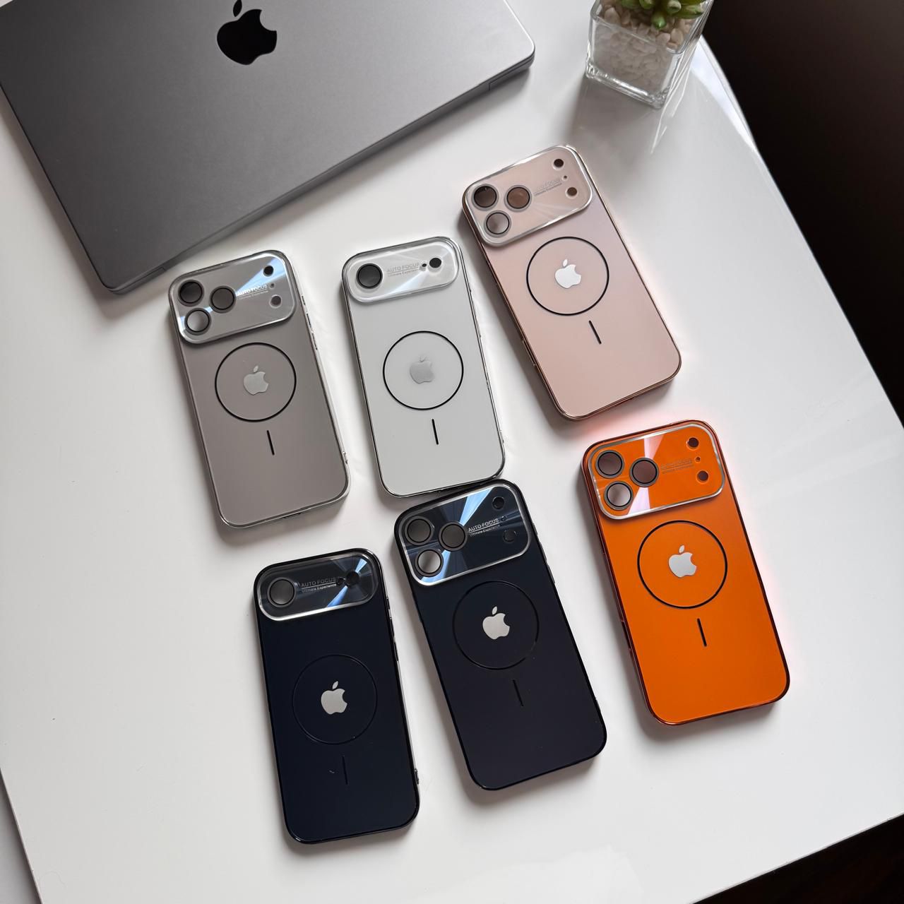 Auto Focus MagSafe Acrylic Case(Code AMSF35)