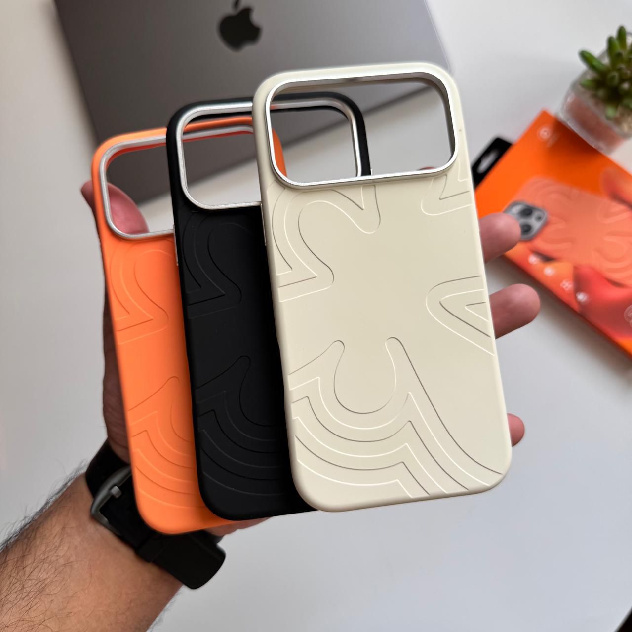 Soft & Delicate Silicone MagSafe Case(Code SDS72)