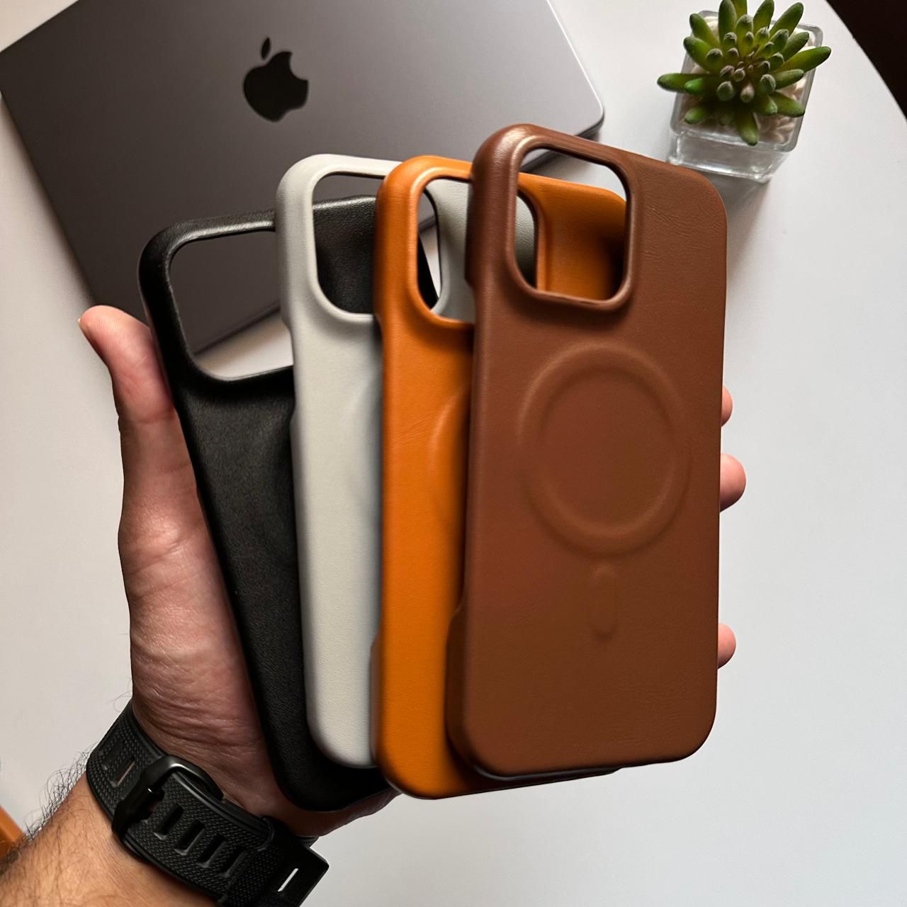 Coblue MagSafe Leather Case(Code COB21)