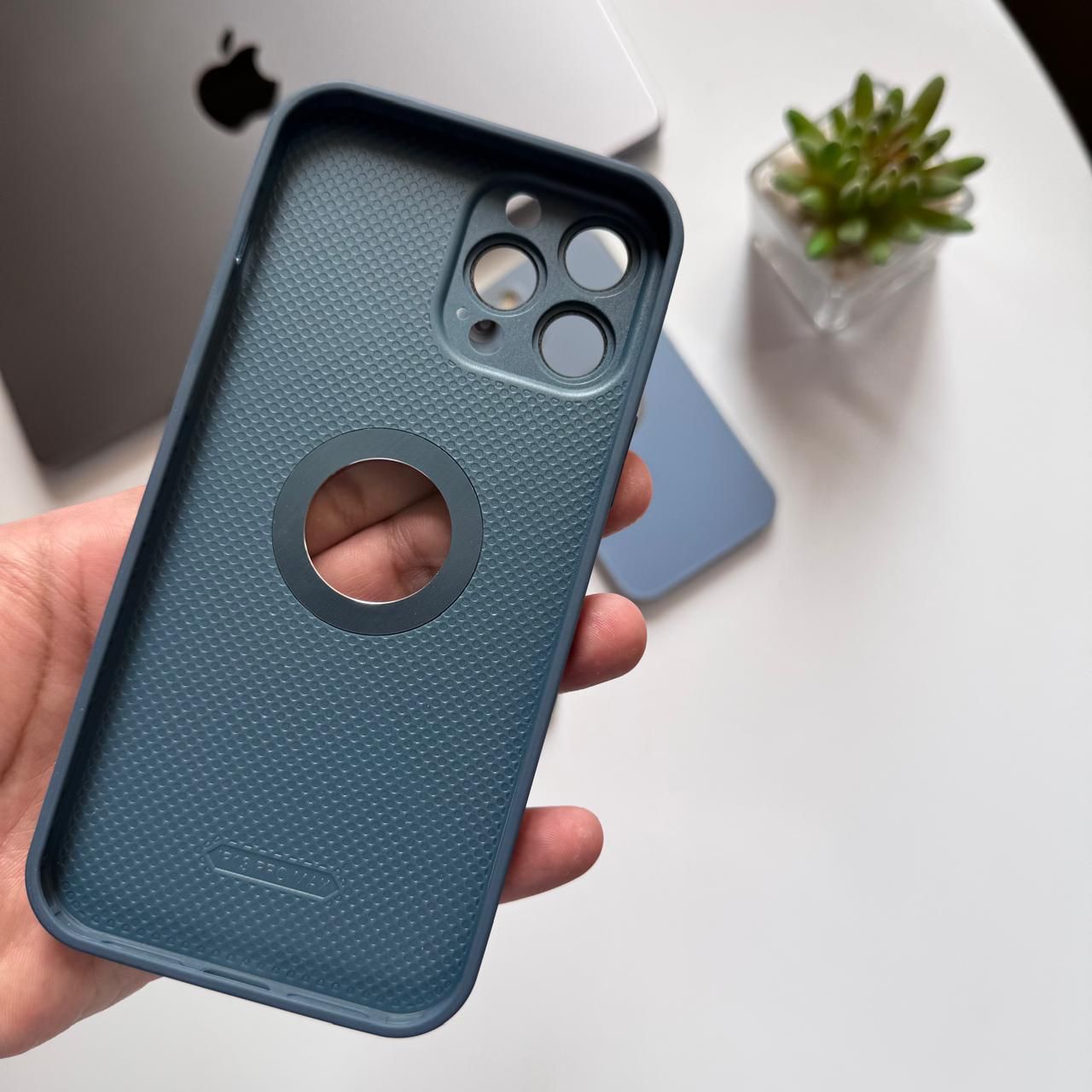 Matte Glass Holo Logo Case (Code MGH48)
