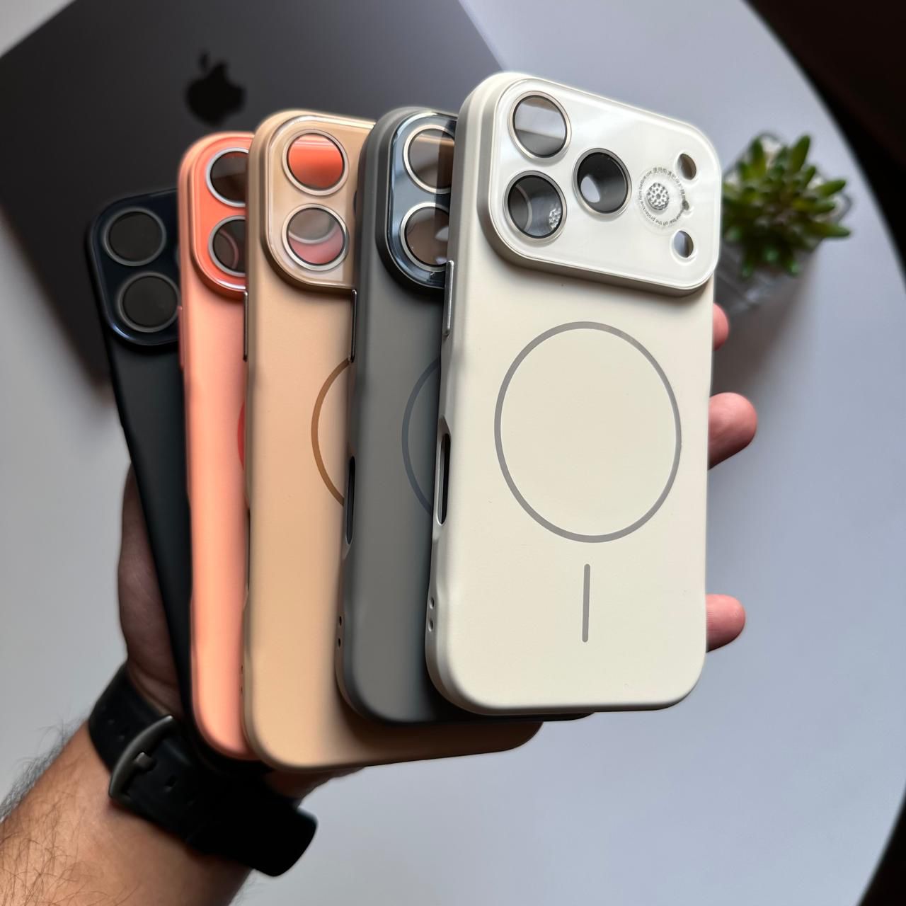 Silicone MagSafe Autofocus Case(Code SBA77)