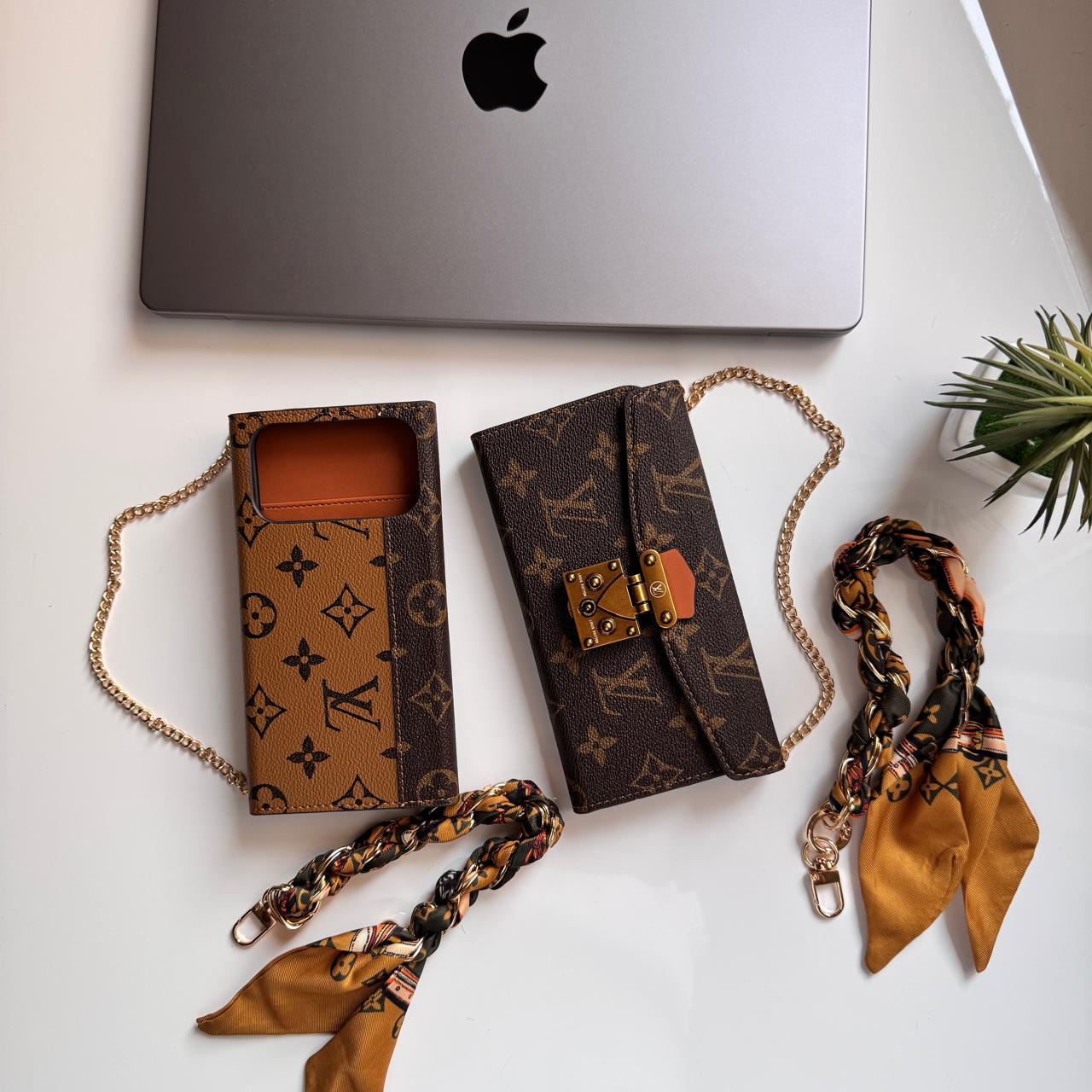 Leather Bag Brands with Strap Case(Code LBB83)