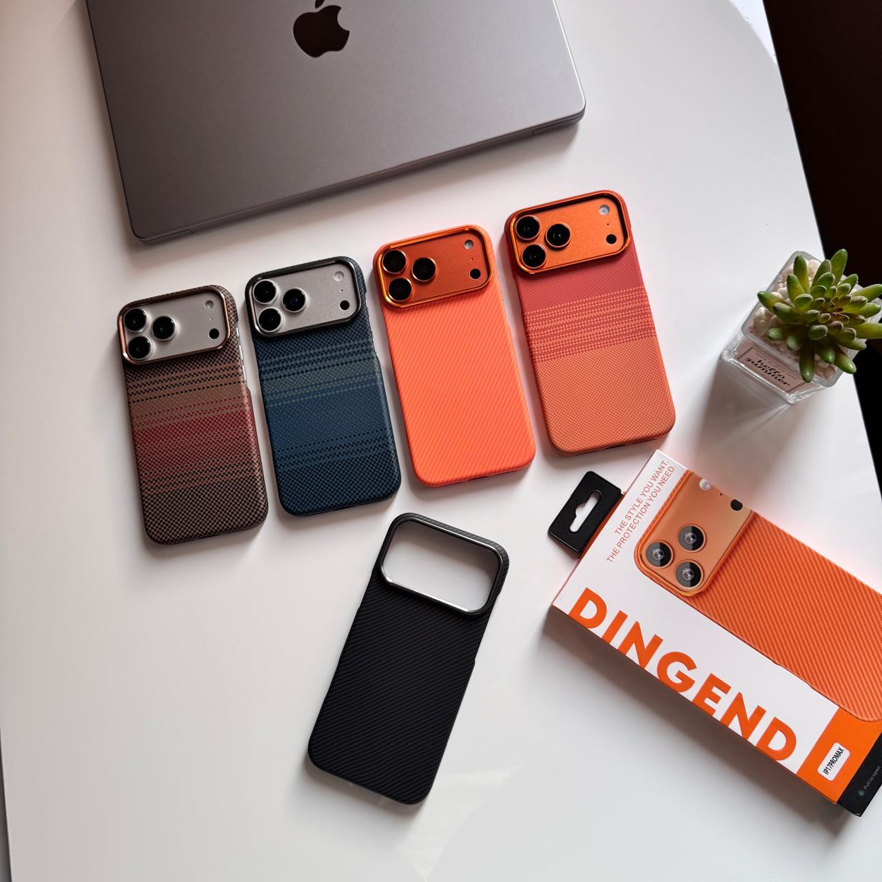Dingend Carbon Hard Slim-Fit MagSafe Case(Code DNG73)